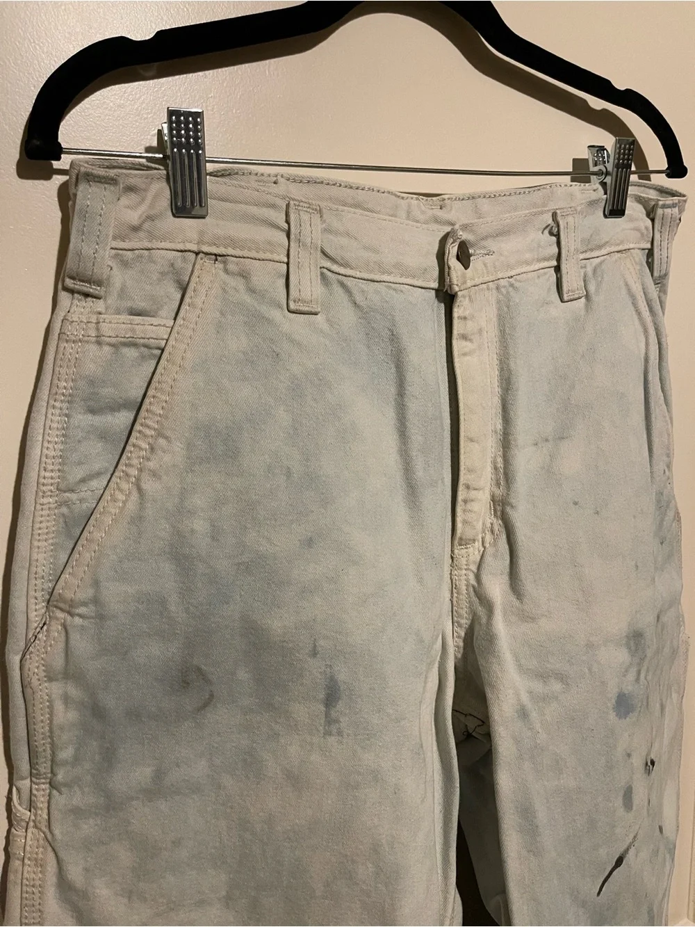 Distressed Carhartt Jeans-Dungaree Fit